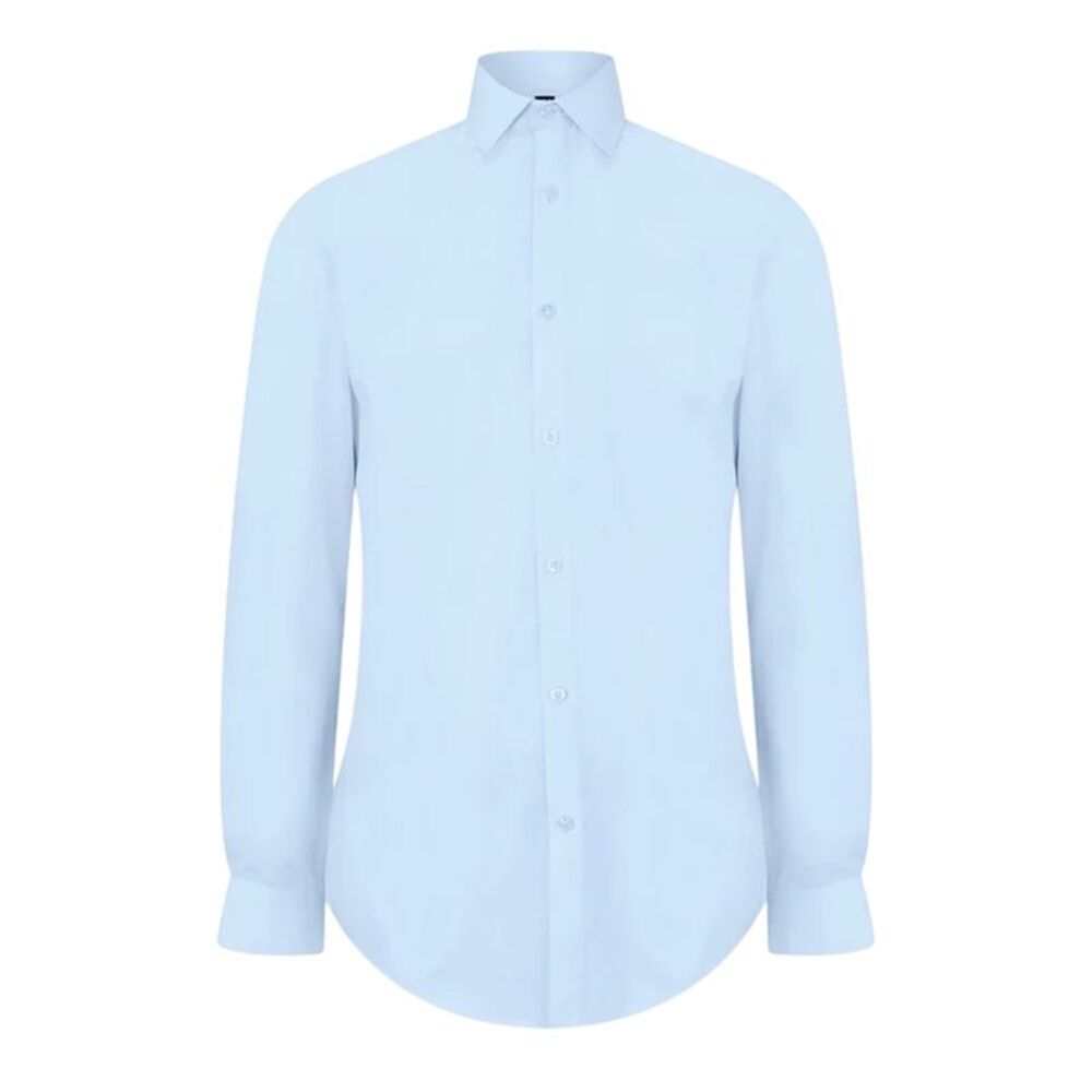 Twisted Tailor Mens Slim Formal Shirt / Blue